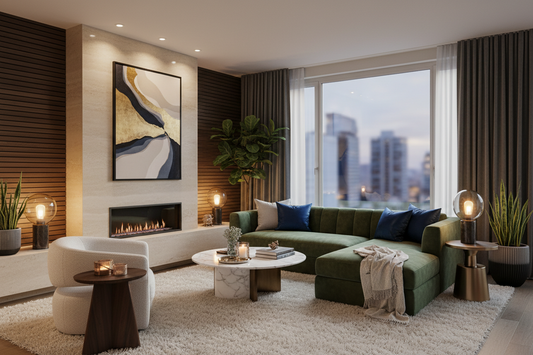 Make a Small Living Room Look Expensive (Quiet Luxury” Formula)