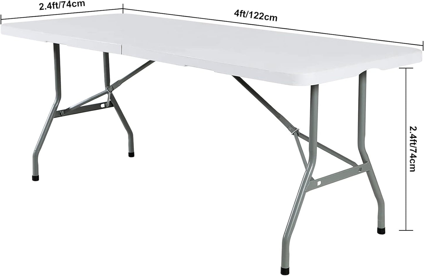 Spandex 4ft Waterproof Table Cover for Party,Wedding, Banquet, and Events(Blush Pink)