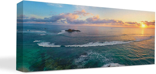 BuildASign Custom Canvas Prints with Your Photos – Personalized Picture To Canvas Wall Art, Perfect for Home Decor, Gifts & Keepsakes, Ready to Hang (12" L x 36" W x 1.5”D)