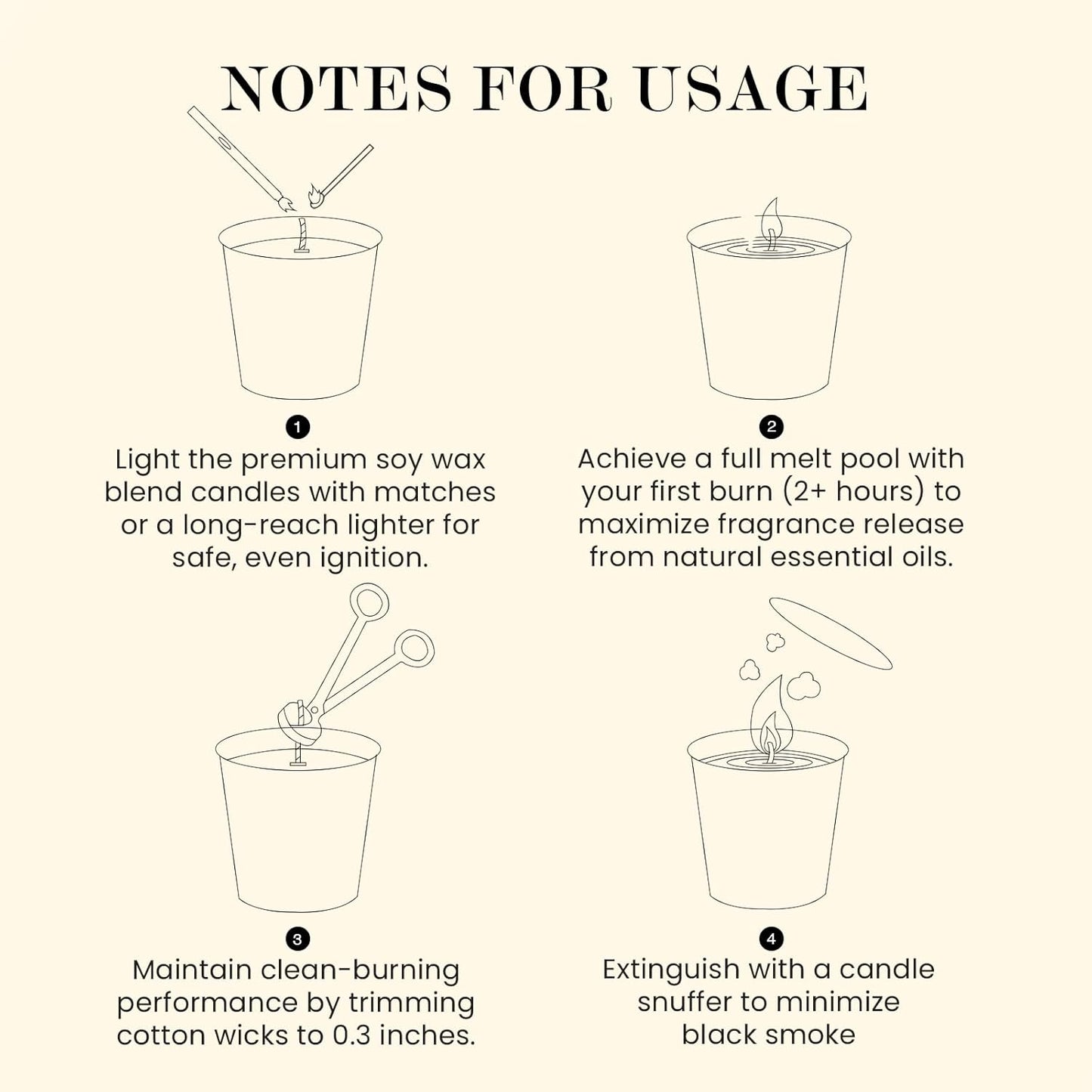 M&SENSE Natural Soy Candle| Espresso Love | 5.3 oz | Minimalist Scented Candle for Relaxation, Gifting, Home Décor | for Bedroom, Office, Party Small