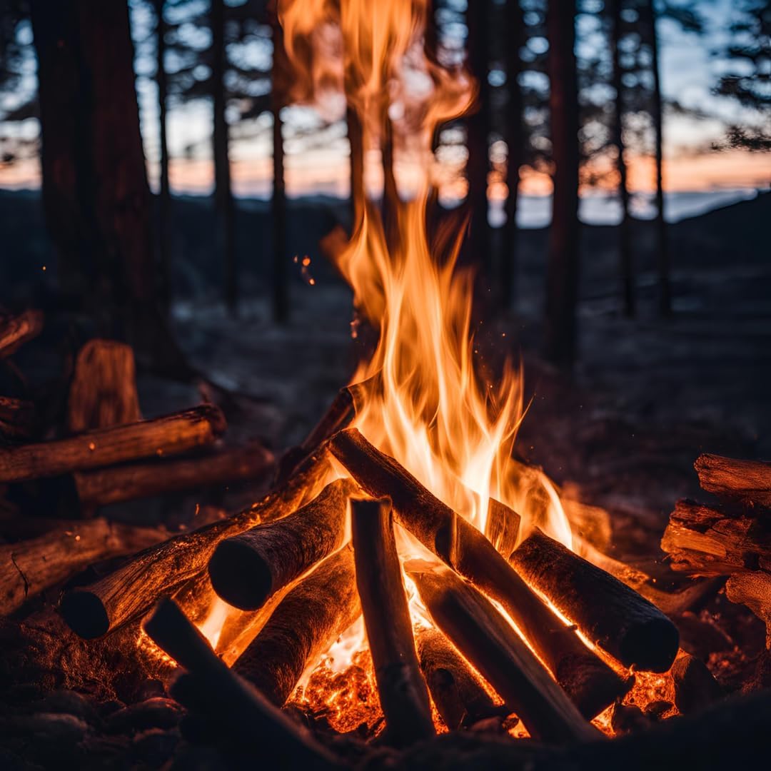 1OAK Scented Candles for Men - Fireside Candle - Campfire Candle Scent - Woodfire Candles (7oz.)