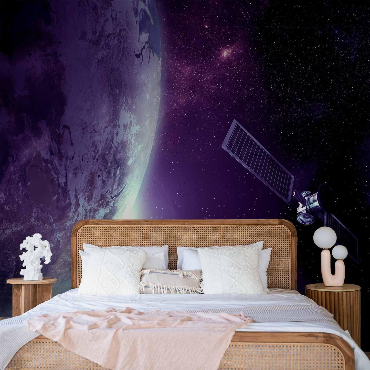 artgeist Premium Wall Mural Cosmos Galaxy 79x55 in - XXL Non-Woven Wallpaper Fleece Wall Decor Photo Print Picture Image Design Home n-B-0007-a-d