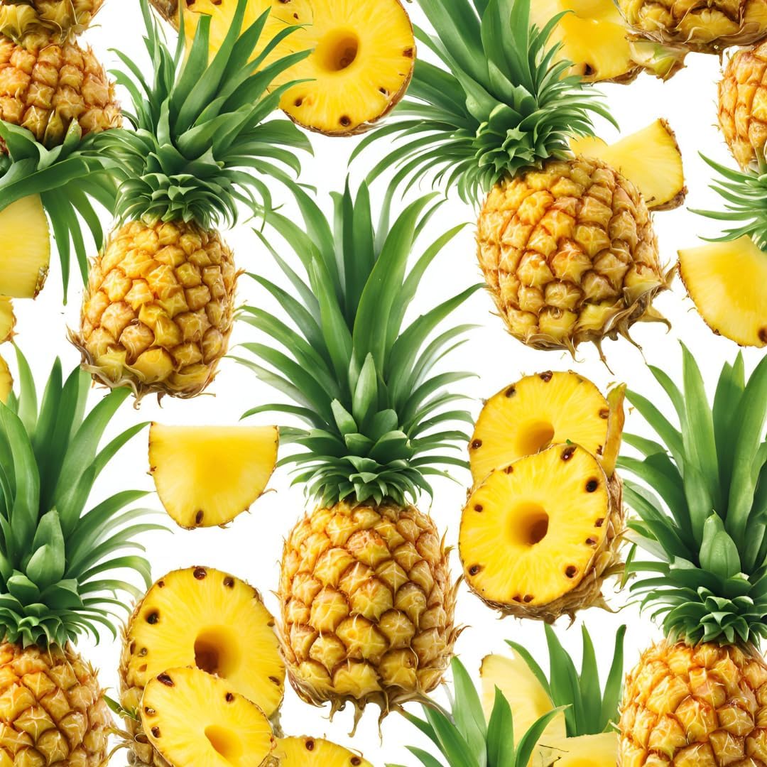 1OAK Soy Wax Scented Candles (Pineapple) - Pineapple Candle - Soy Candles for Home Scented - Tropical Candle - Hand-Poured (7oz.)