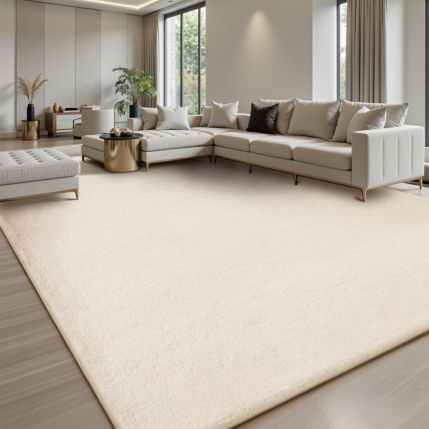 Sour Lemon 5x7 Area Rugs for Living Room, Soft Large Area Rug Fluffy Rugs for Bedroom，Machine Washable Area Rug Non Slip Carpet Rug for Living Room Playroom Kids Room Home Decor