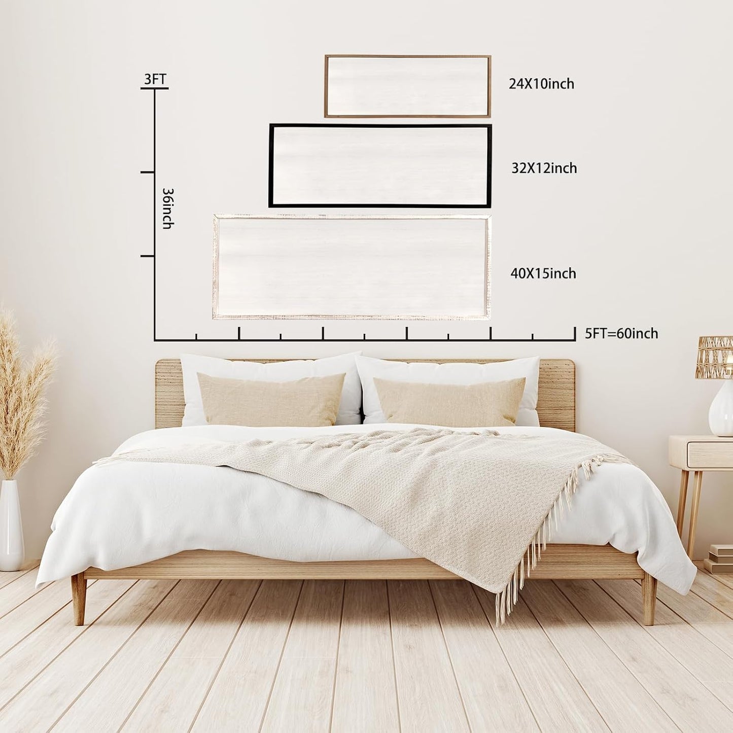 Stay Awhile Sign Wall Decor 40"X15" Large Solid Wood Frame For Hallway Living Room Entryway Farmhouse Wall Art Lets Stay Family Home Rustic Hanging Decoration (Wood)