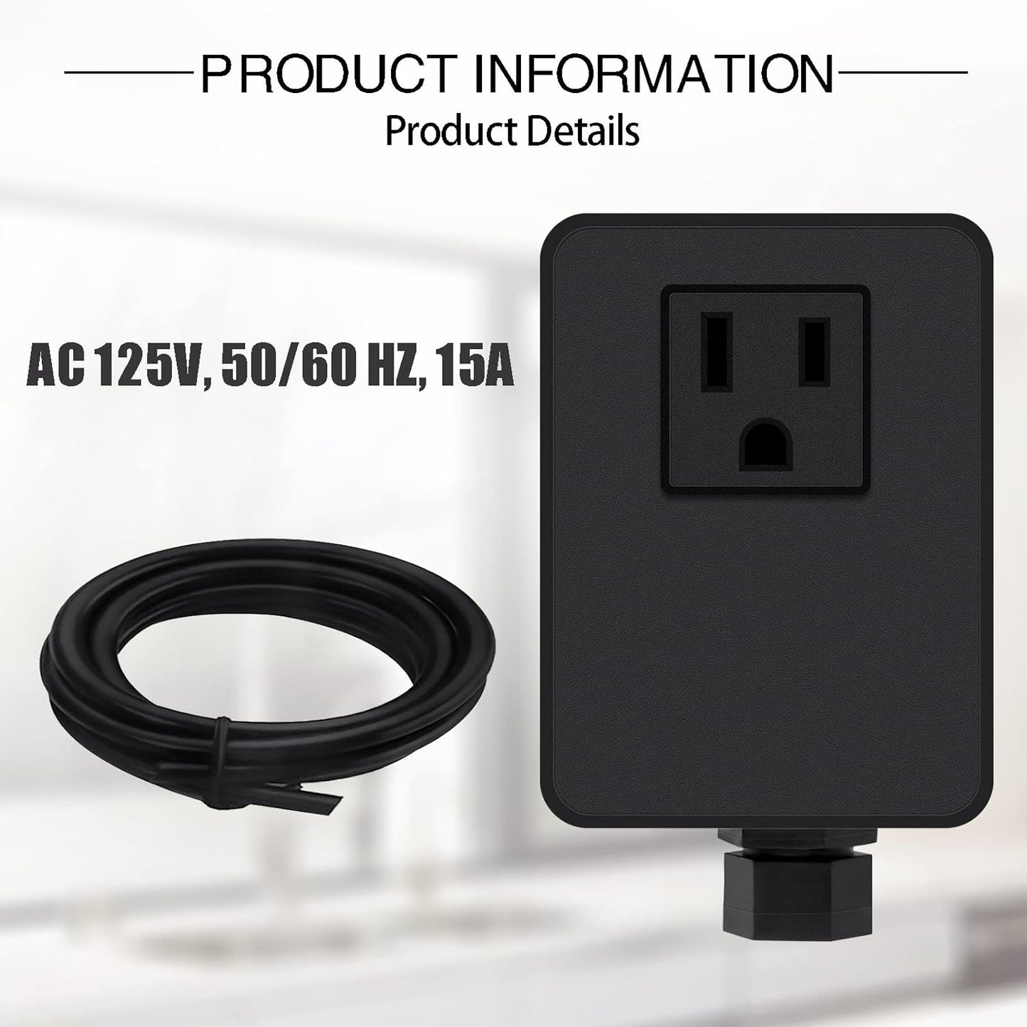 SinkTop Air Switch Kit (Long Full Brass Button) for Garbage Disposal, Cordless Oil Rubbed Bronze