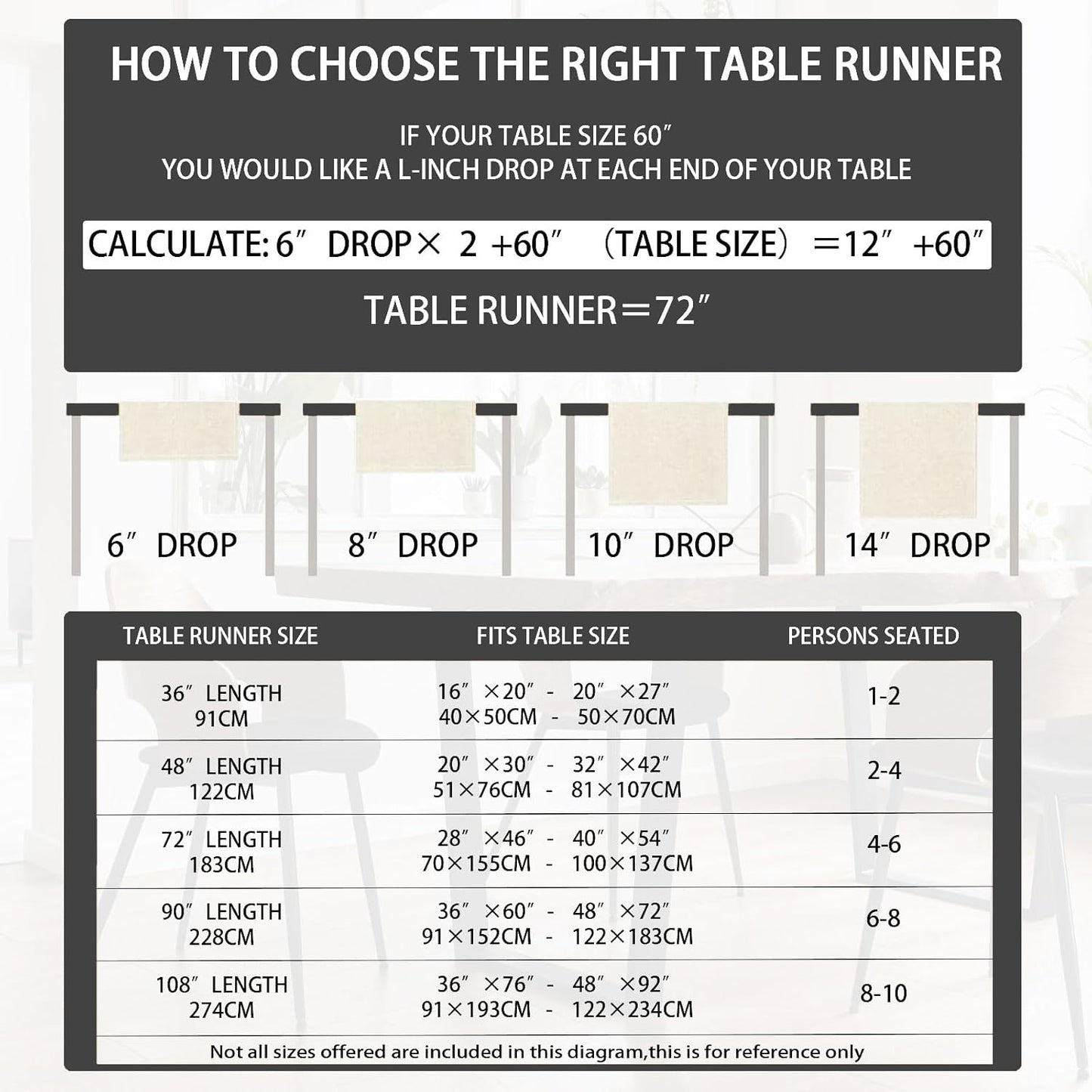 XCHI Spooky Boo Plaid Gnome Halloween Table Runner Party Table Decoration for Home Kitchen Dining Holiday Decor 13x36 Inch