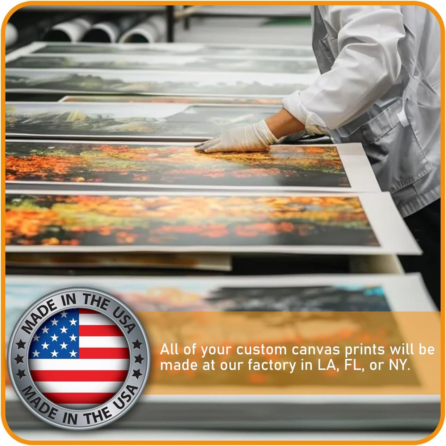 xzartdiy Custom Canvas Prints with Your Photos - Personalized Picture Print Customized Gifts for Family Home Office Wall Art Decor, Wrapped Canvas 28x20inch