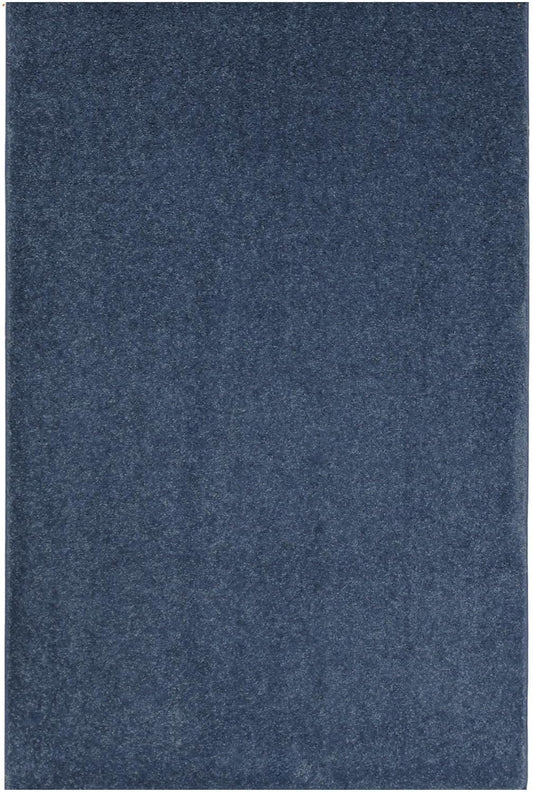 KOECKRITZ Soft and Colorful Kids Classroom Area Rugs (Passes Flammability Pill Test) Many Sizes and Bright Colors to Select from (10' x 14', Navy)