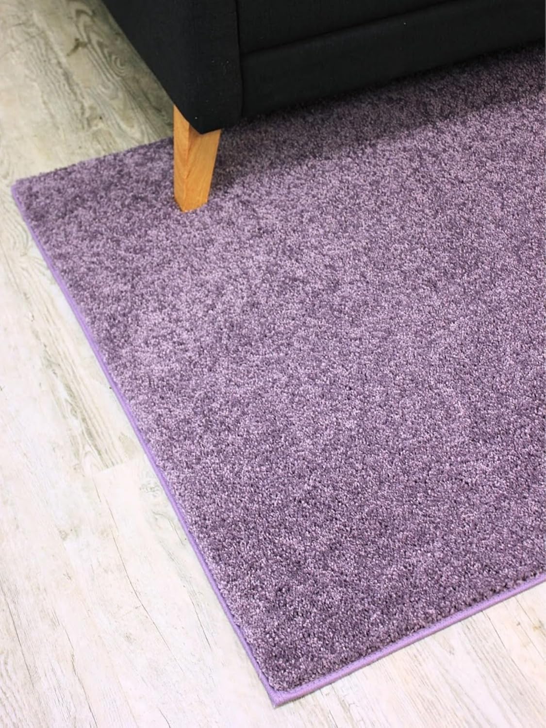 KOECKRITZ Soft and Colorful Kids Classroom Area Rugs (Passes Flammability Pill Test) Many Sizes and Bright Colors to Select from (5' x 8', Lavender)