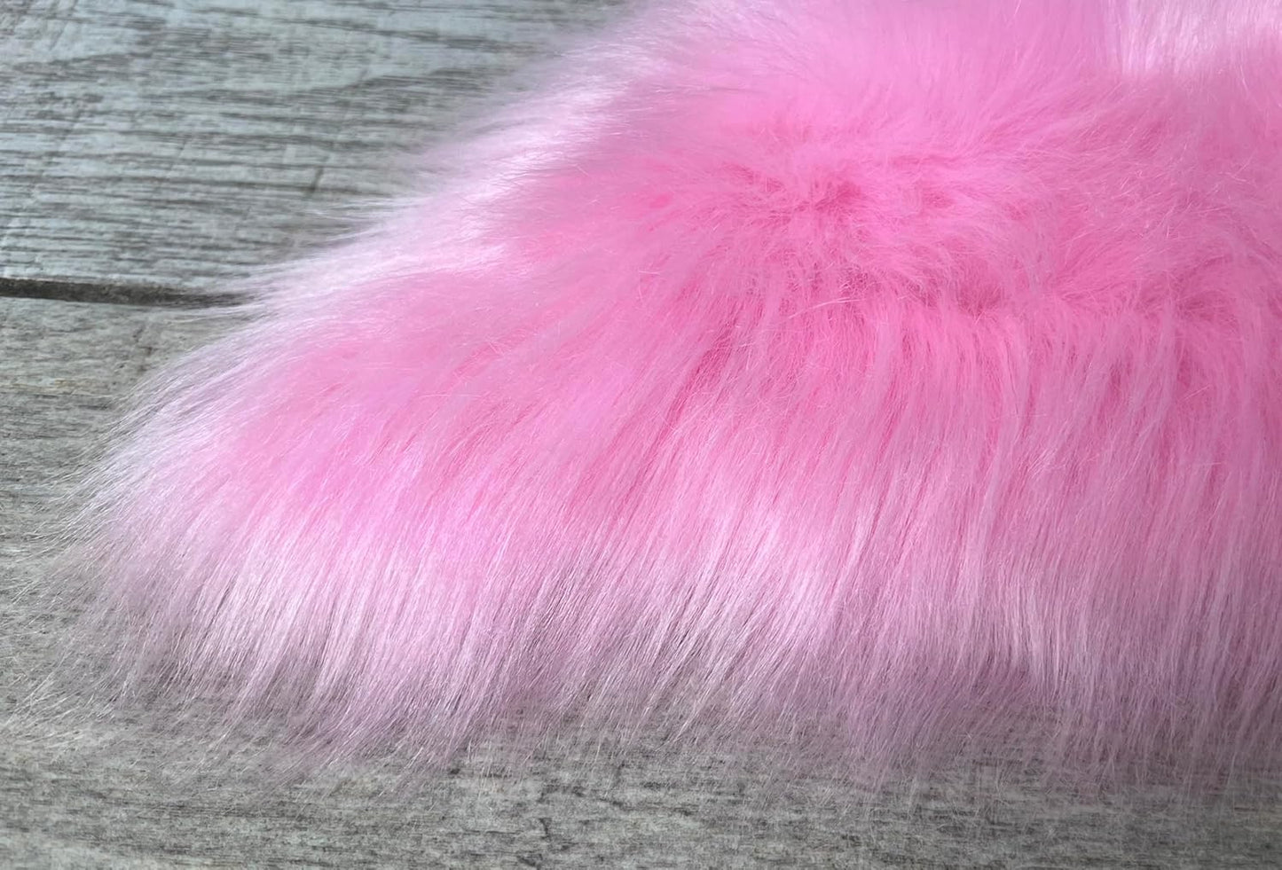 LAMBZY Faux Sheepskin Super Soft Hypoallergenic Free Shape Silky Shag Rug, Luxury Shaggy Plush Carpet for Bedrooms Living Kids Room Sofa Rugs (Pink, Single 2'x3')