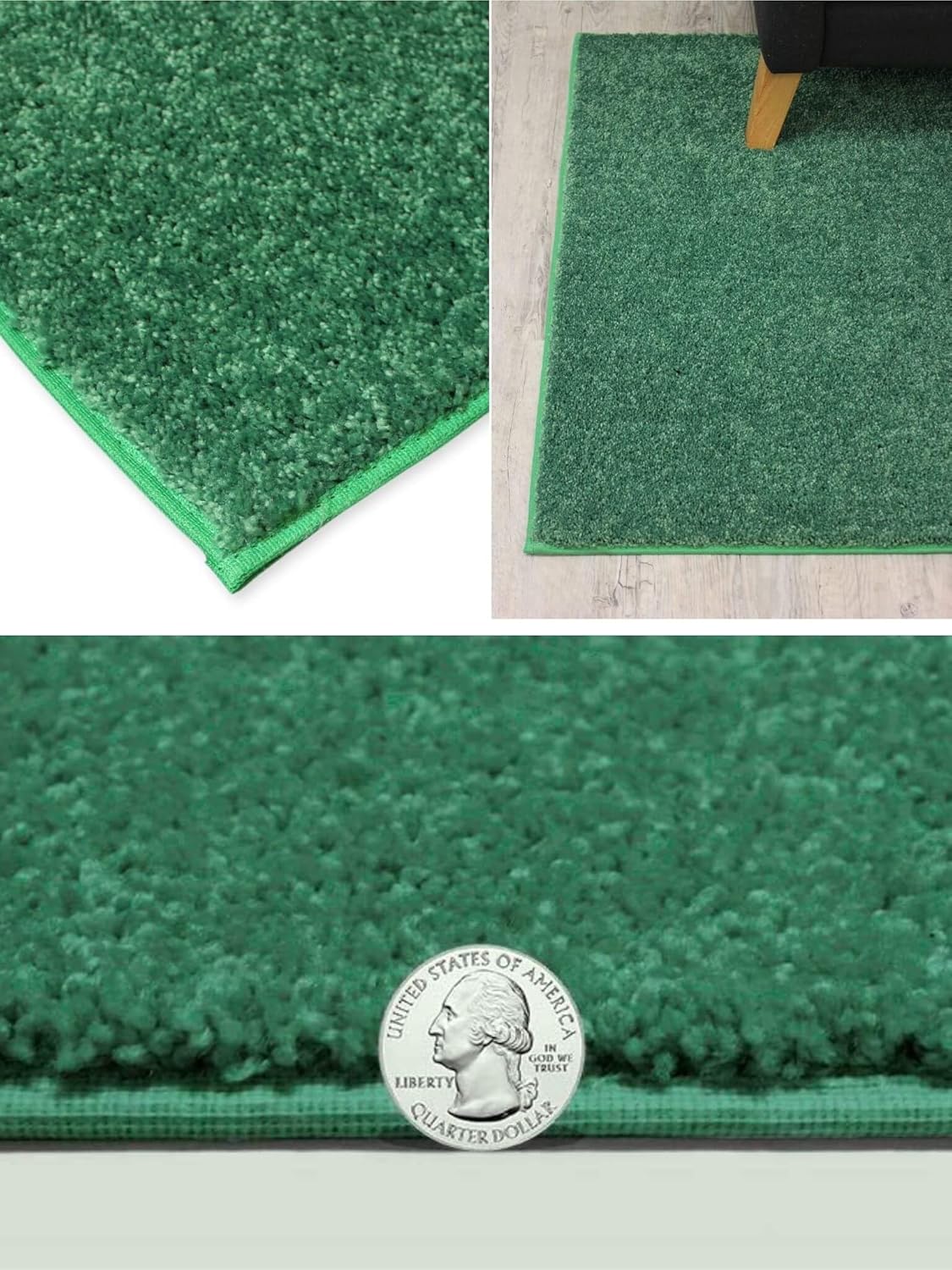 KOECKRITZ Soft and Colorful Kids Classroom Area Rugs (Passes Flammability Pill Test) Many Sizes and Bright Colors to Select from (9' x 12', Froggy)