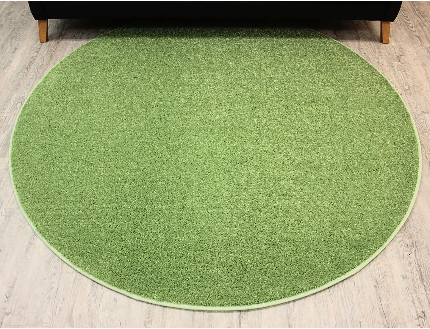 KOECKRITZ Soft and Colorful Kids Classroom Area Rugs (Passes Flammability Pill Test) Many Sizes and Bright Colors to Select from (9' Round, Lime)
