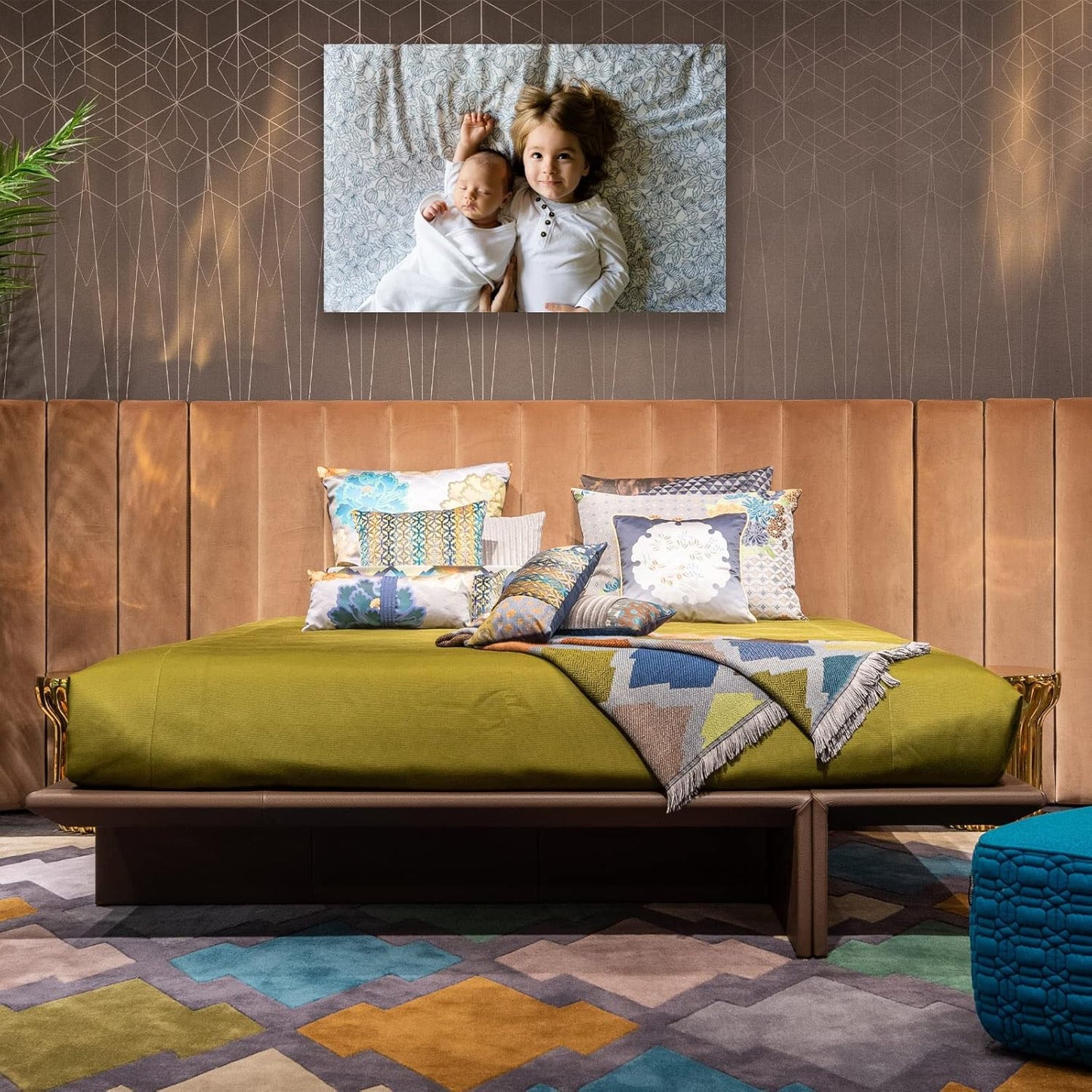 Custom Canvas Prints with Your Photos Custom Wall Art Personalized Canvas Pictures for Pet/Family Gifts for Mom/Men/Women (20'' W x 30'' H)