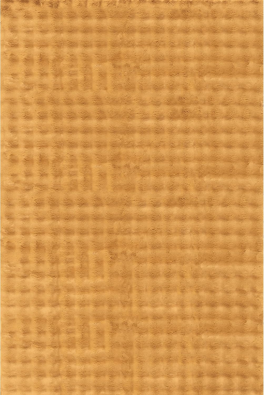 nuLOOM Jeni Checkered 5x8 Machine Washable Area Rug for Living Room Bedroom Dining Room Kitchen, Gold