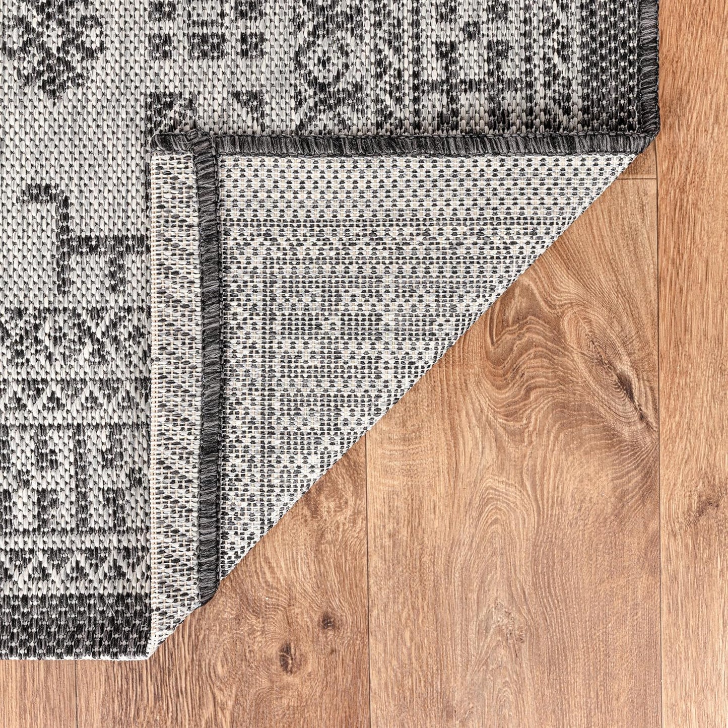 Keen Home Design Terrace Outdoor Area Rug - 10x14 Washable Indoor/Outdoor Rug for Patio, Kitchen, Balcony, Beach, Garden, Deck and Porch, Size: 10'x14'