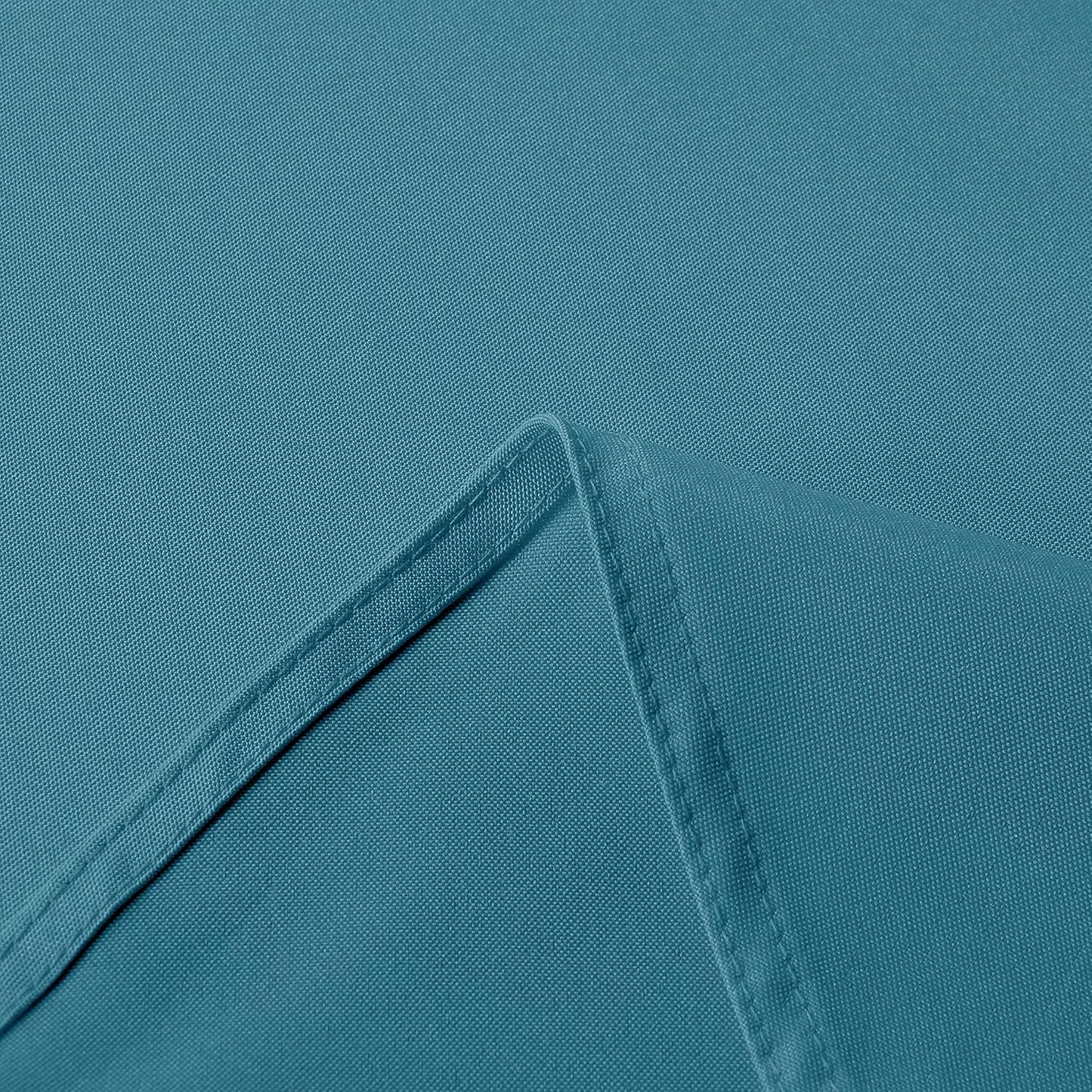 sancua Rectangle Tablecloth - 70 x 108 Inch - Stain and Wrinkle Resistant Washable Polyester Table Cloth, Decorative Fabric Table Cover for Dining Tables, Buffet Parties and Camping, Teal