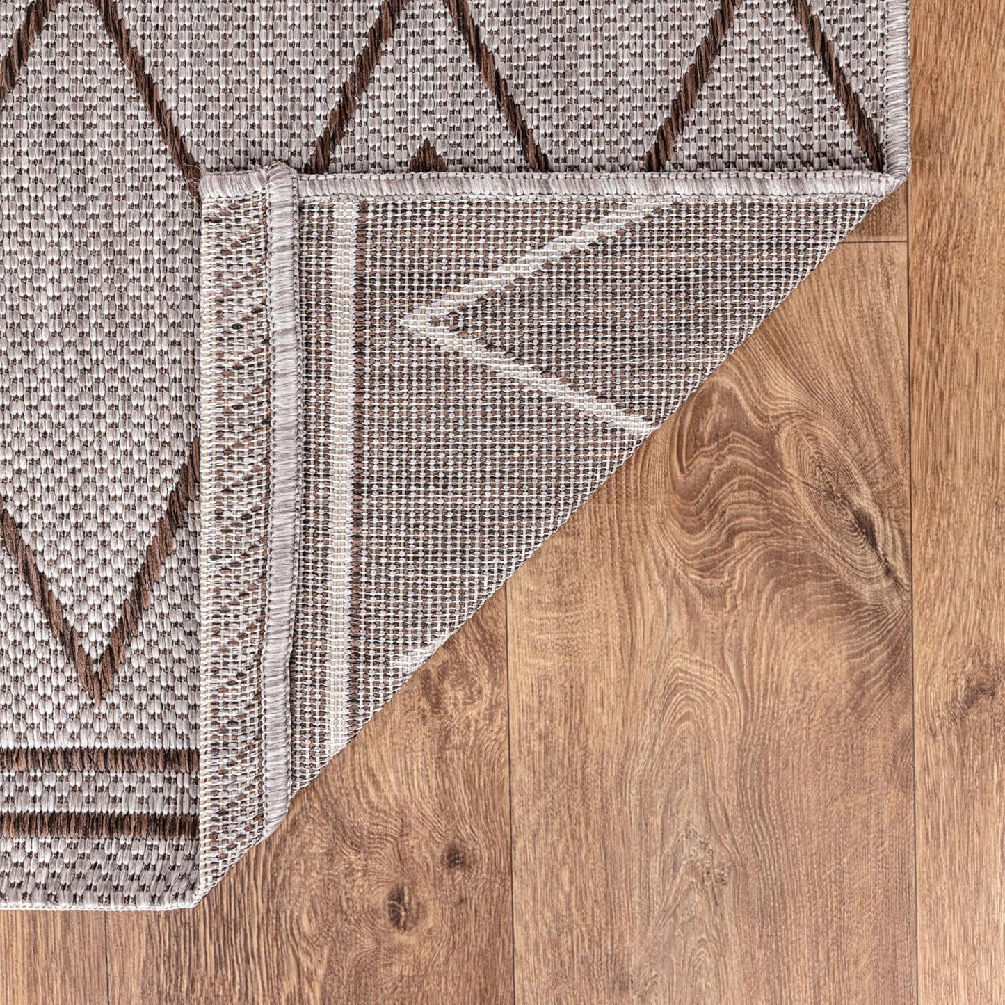 Keen Home Design Terrace Outdoor Runner Rug - 2x6 Washable Indoor/Outdoor Rug for Patio, Kitchen, Balcony, Beach, Garden, Deck and Porch, Size: 2'2"x5'7"